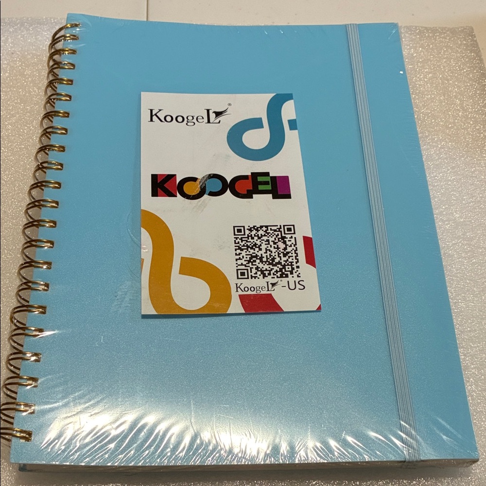 Blue Spiral Notebook